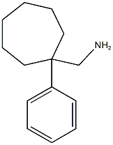 (1-phenylcycloheptyl)methanamine Struktur