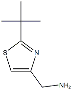 (2-tert-butyl-1,3-thiazol-4-yl)methanamine Struktur