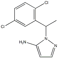 1-[1-(2,5-dichlorophenyl)ethyl]-1H-pyrazol-5-amine Struktur