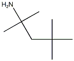 2,4,4-trimethylpentan-2-amine Struktur