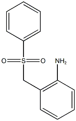 2-[(benzenesulfonyl)methyl]aniline Struktur