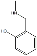 2-[(methylamino)methyl]phenol Struktur