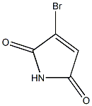 3-bromo-2,5-dihydro-1H-pyrrole-2,5-dione Struktur