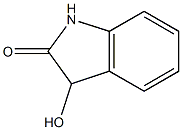 3-hydroxy-2,3-dihydro-1H-indol-2-one Struktur