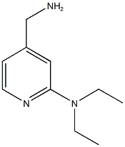 4-(aminomethyl)-N,N-diethylpyridin-2-amine Struktur