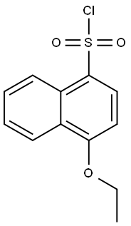 4-ethoxynaphthalene-1-sulfonyl chloride Struktur