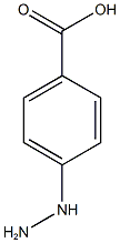 4-hydrazinylbenzoic acid Struktur