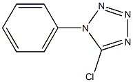 5-chloro-1-phenyl-1H-1,2,3,4-tetrazole Struktur