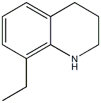 8-ethyl-1,2,3,4-tetrahydroquinoline Struktur