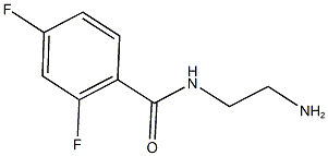 N-(2-aminoethyl)-2,4-difluorobenzamide Struktur