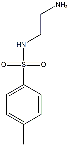 N-(2-aminoethyl)-4-methylbenzene-1-sulfonamide Struktur