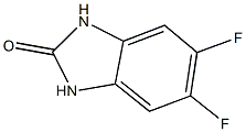 5,6-DIFLUORO-1,3-DIHYDRO-2H-BENZIMIDAZOL-2-ONE Struktur