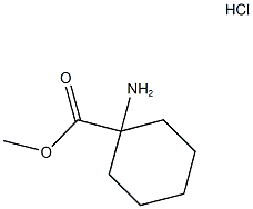 METHYL 1-AMINOCYCLOHEXANECARBOXYLATE HYDROCHLORIDE Struktur