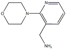 (2-MORPHOLIN-4-YLPYRIDIN-3-YL)METHYLAMINE Struktur