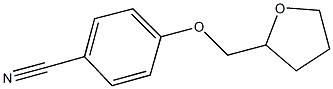 4-(TETRAHYDROFURAN-2-YLMETHOXY)BENZONITRILE Struktur