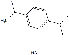 1-(4-ISOPROPYLPHENYL)ETHANAMINE HYDROCHLORIDE Struktur