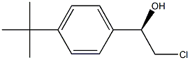 (1R)-1-(4-TERT-BUTYLPHENYL)-2-CHLOROETHANOL Struktur