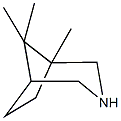 1,8,8-trimethyl-3-azabicyclo[3.2.1]octane Struktur