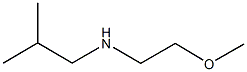 N-(2-methoxyethyl)-2-methylpropan-1-amine Struktur