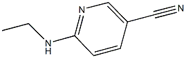 6-(ethylamino)nicotinonitrile Struktur