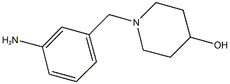 1-(3-aminobenzyl)piperidin-4-ol Struktur