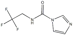 N-(2,2,2-trifluoroethyl)-1H-imidazole-1-carboxamide Struktur