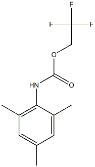 2,2,2-trifluoroethyl mesitylcarbamate Struktur