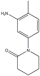 1-(3-AMINO-4-METHYLPHENYL)PIPERIDIN-2-ONE Struktur