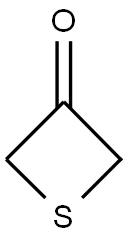 thietan-3-one Struktur