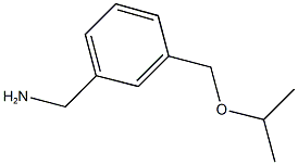 {3-[(propan-2-yloxy)methyl]phenyl}methanamine Struktur