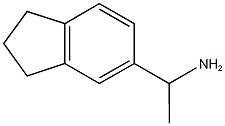 1-(2,3-dihydro-1H-inden-5-yl)ethan-1-amine Struktur