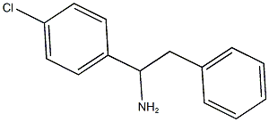 1-(4-chlorophenyl)-2-phenylethan-1-amine Struktur