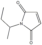 1-(butan-2-yl)-2,5-dihydro-1H-pyrrole-2,5-dione Struktur