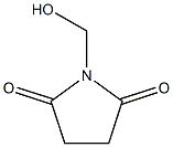 1-(hydroxymethyl)pyrrolidine-2,5-dione Struktur