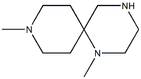 1,9-dimethyl-1,4,9-triazaspiro[5.5]undecane Struktur