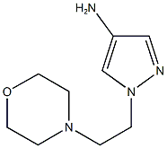 1-[2-(morpholin-4-yl)ethyl]-1H-pyrazol-4-amine Struktur