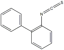 1-isothiocyanato-2-phenylbenzene Struktur