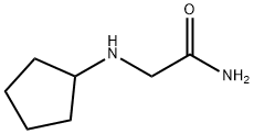 2-(cyclopentylamino)acetamide Struktur