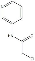 2-chloro-N-pyridin-3-ylacetamide Struktur