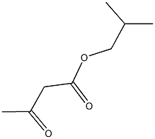 2-methylpropyl 3-oxobutanoate Struktur