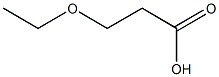 3-ethoxypropanoic acid Struktur