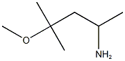 4-methoxy-4-methylpentan-2-amine Struktur