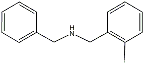 benzyl[(2-methylphenyl)methyl]amine Struktur