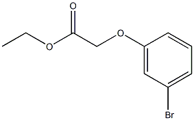 ethyl 2-(3-bromophenoxy)acetate Struktur