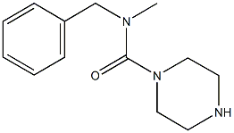 N-benzyl-N-methylpiperazine-1-carboxamide Struktur