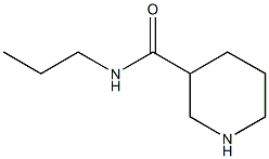 N-propylpiperidine-3-carboxamide Struktur