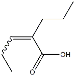 2-PROPYL-PENT-2-ENOICACID Struktur