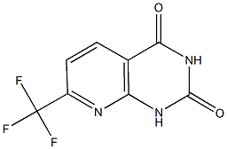 7-(TRIFLUOROMETHYL)PYRIDO[2,3-D]PYRIMIDINE-2,4(1H,3H)-DIONE Struktur