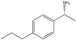 (1R)-1-(4-PROPYLPHENYL)ETHANAMINE Struktur