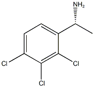 (1R)-1-(2,3,4-TRICHLOROPHENYL)ETHANAMINE Struktur